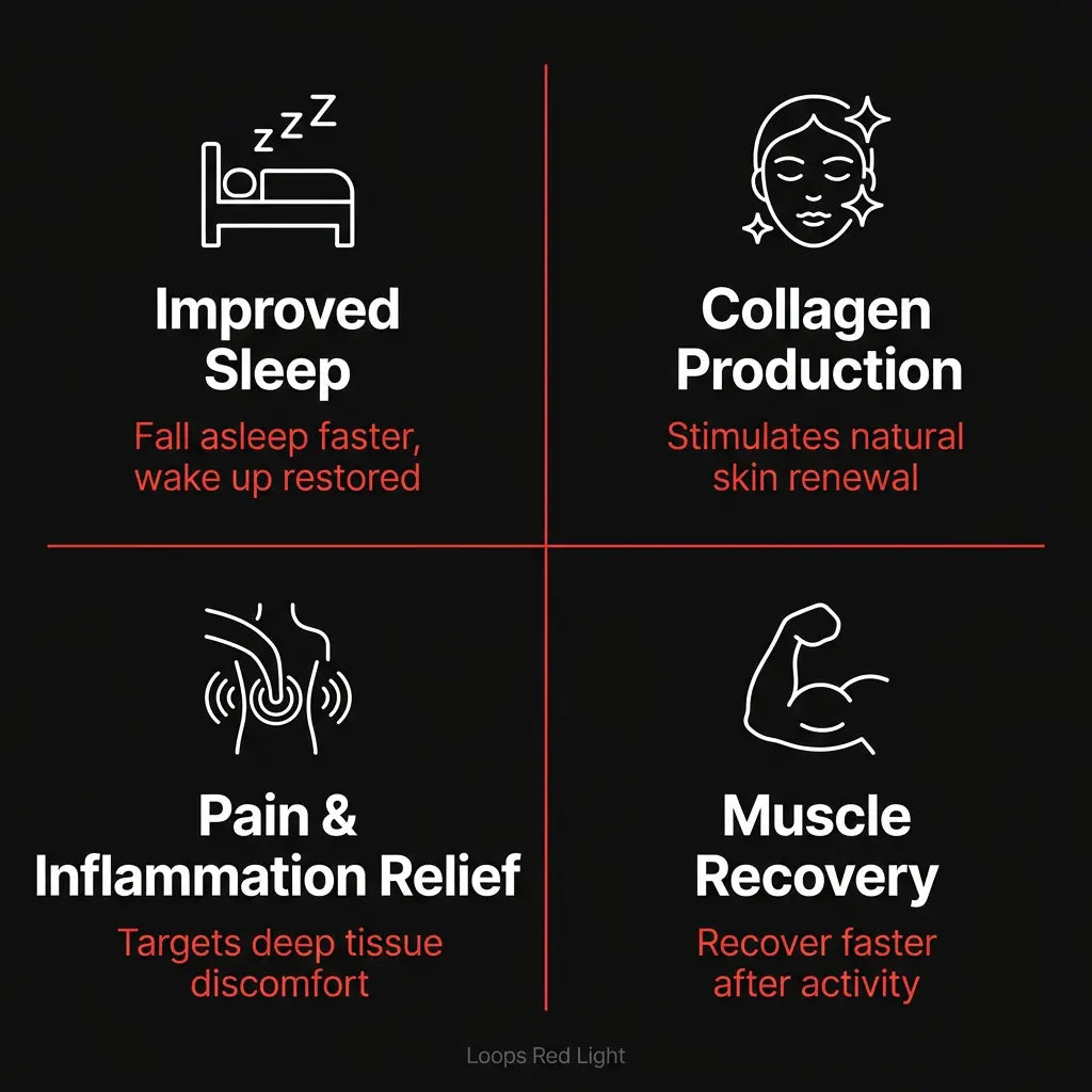 Loops Mat™ |  Full Body Red Light Therapy Benefits